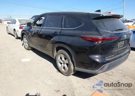 2021 Toyota Highlander L из США, поврежденный, VIN 5TDCZRAH2MS033838
